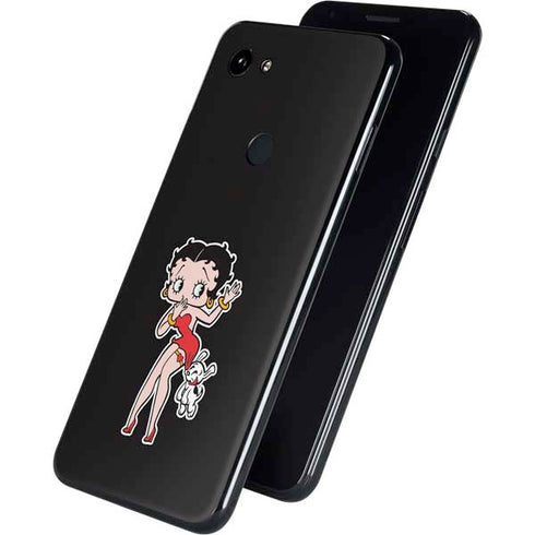 Betty Boop With Puppy Google Pixel 3a Skin
